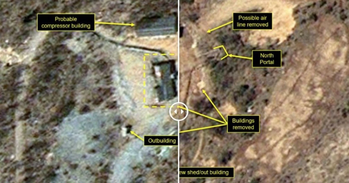 Ο Κιμ κρατά το λόγο του: Ξεκίνησε την καταστροφή του πεδίου πυρηνικών δοκιμών